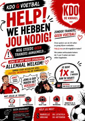 Help, we hebben je nodig!